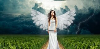 Co oznaczają skrzydła anioła?